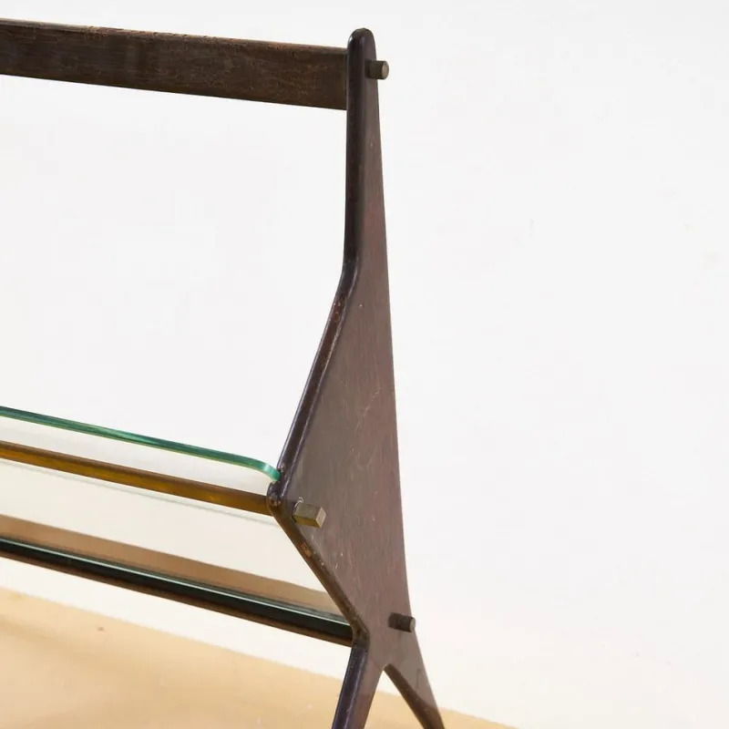 Outlet Pamono Vintage Magazine Rack, 1940s