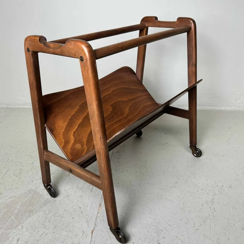 Pamono Vintage Magazine Trolley, 1950s> Magazine Racks