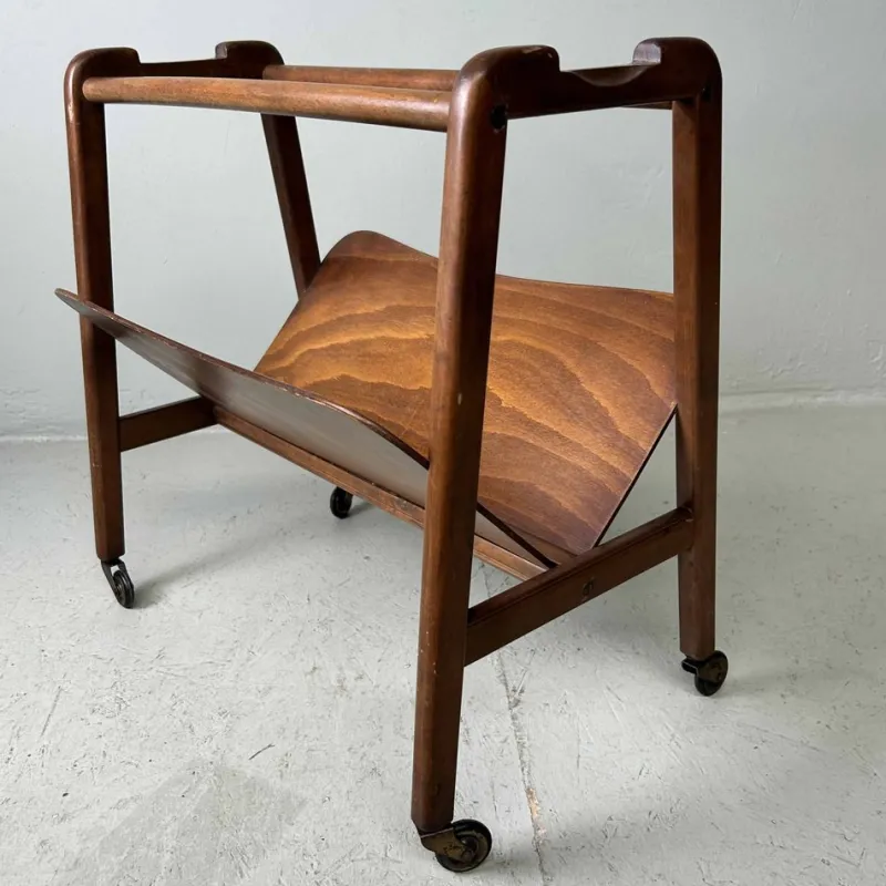 Pamono Vintage Magazine Trolley, 1950s> Magazine Racks