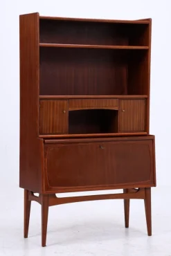 Outlet Pamono Vintage Mahogany Bookcase from Treman Furniture Factory, 1960s
