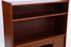 Outlet Pamono Vintage Mahogany Bookcase from Treman Furniture Factory, 1960s