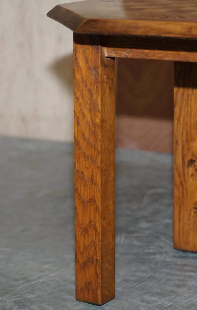 New Pamono Vintage Mahogany Satinwood & Walnut Chess Games Table Ideal as a Side End Piece