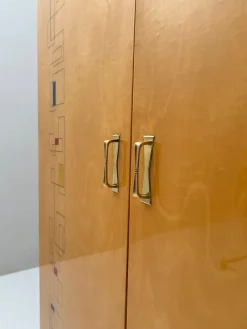 Best Pamono Vintage Maple Wardrobe, 1950s