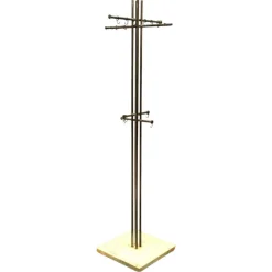 Outlet Pamono Vintage Marble and Brass Coat Rack by Renato Zevi for Metalarte, 1970