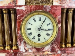 Pamono Vintage Marble Brass Garniture, Set of 3><noscript><img width=