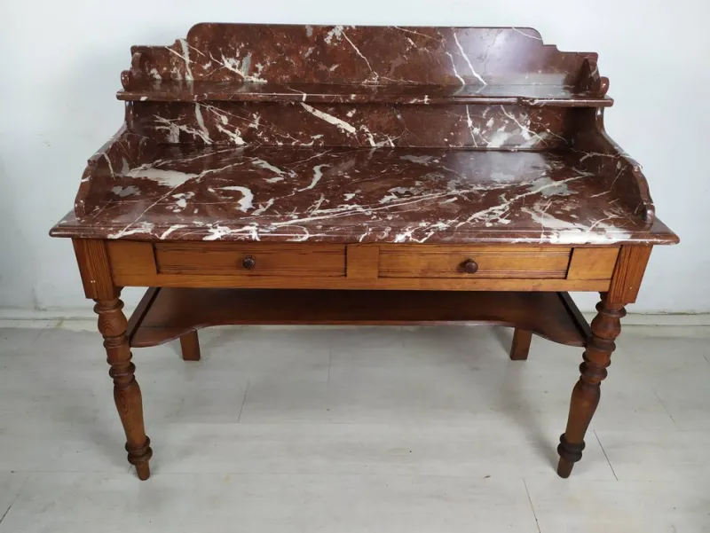 Hot Pamono Vintage Marble Dressing Table