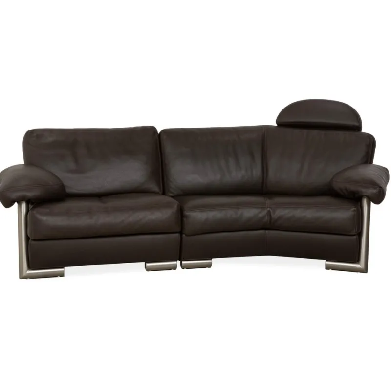 Pamono Vintage Medea Four-Seater Sofa in Leather by Artanova> Couches & Sofas