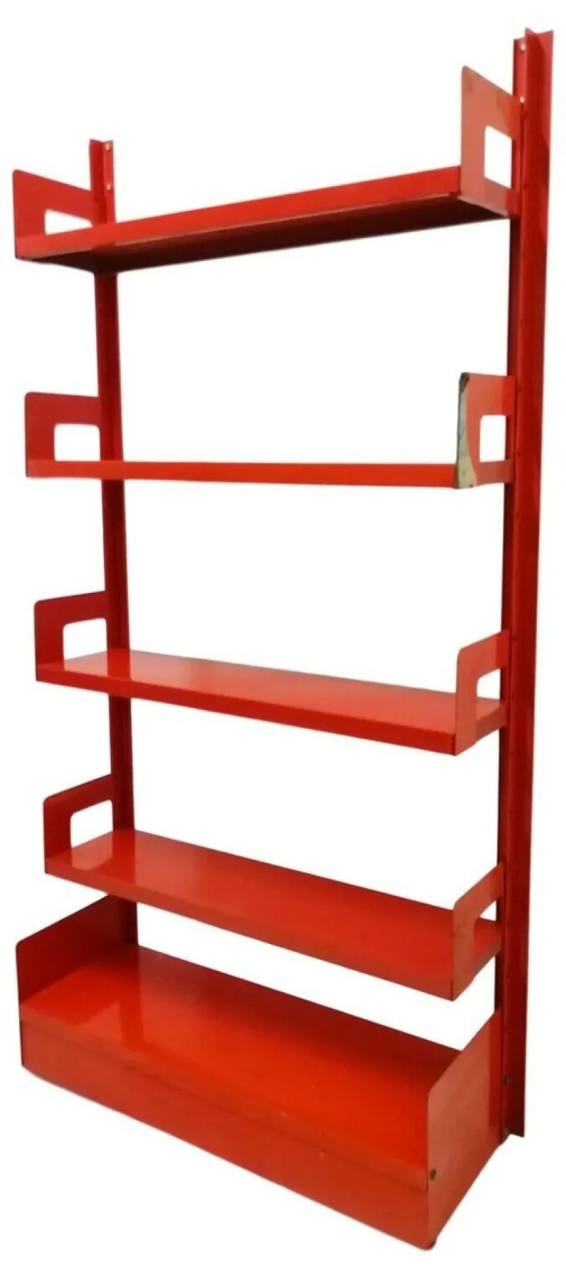 Pamono Vintage Metal Congresso Bookcase from Lips Vago, 1960s> Shelves & Wall Units