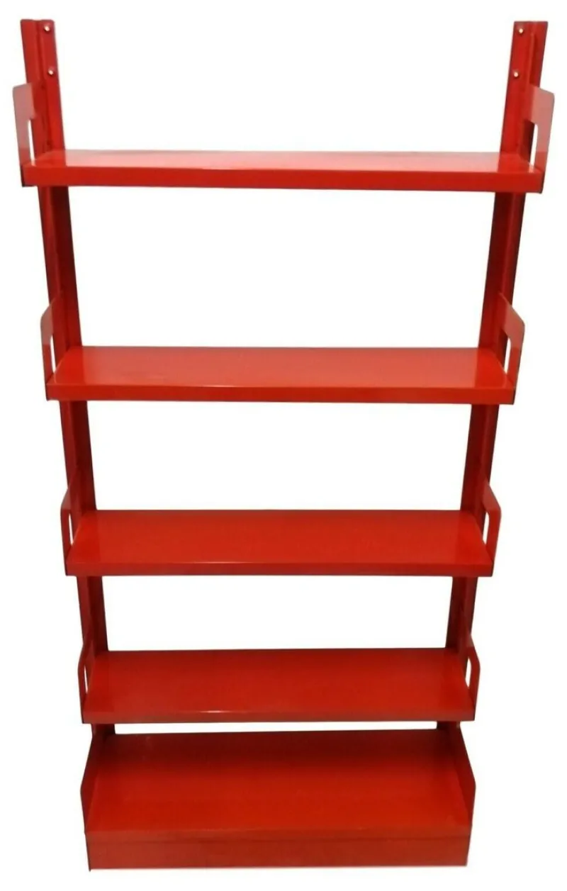 Pamono Vintage Metal Congresso Bookcase from Lips Vago, 1960s> Shelves & Wall Units