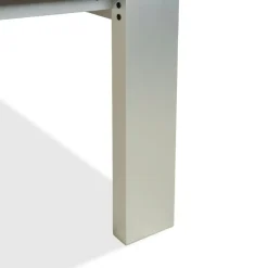 Best Pamono Vintage Metal Dining Table in Black Anthracite Granite and Metal by Rolf Benz