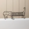 Discount Pamono Vintage Metal Spiral Dachshund Holder, 1980s