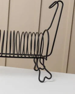 Discount Pamono Vintage Metal Spiral Dachshund Holder, 1980s