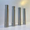 Pamono Vintage Minimalist Salt Shakers and Pepper Mill in Stainless Steel, Set of 4> Salt & Pepper Shakers