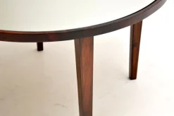 Sale Pamono Vintage Mirrored Rosewood Coffee Table