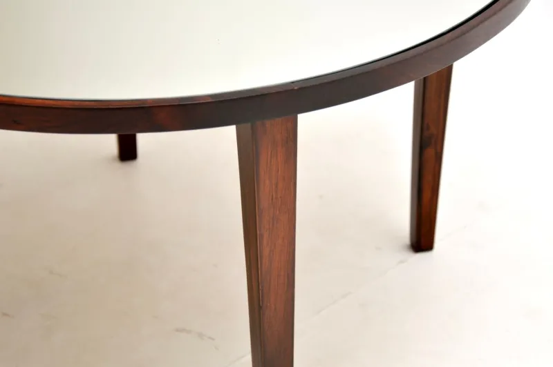 Sale Pamono Vintage Mirrored Rosewood Coffee Table