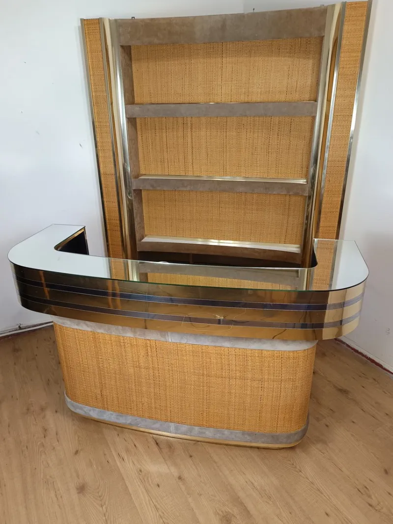 Pamono Vintage Mobile Bars, 1970s, Set of 2