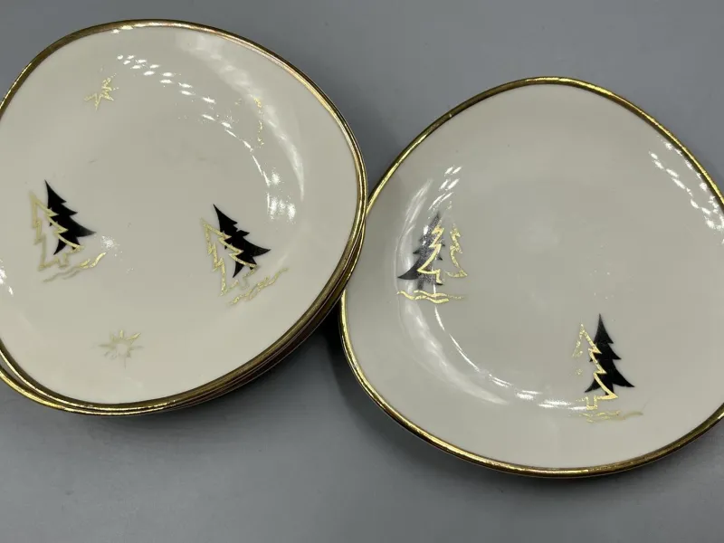 Pamono Vintage Mocha Service in Ivory Porcelain by Winterling, 1950s, Set of 11> Coffee & Tea Service