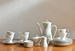 Outlet Pamono Vintage Model 2000 Coffee Service by Richard Latham & Raymond Loewy for Rosenthal, Set of 23