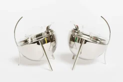 Pamono Vintage Model Opasis Oil and Vinegar Set by Enzo Mari for Zani Zani, Set of 2