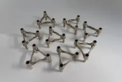 Discount Pamono Vintage Modular Candleholders by Stoffi & Nagel for BMF, 1960s, Set of 8