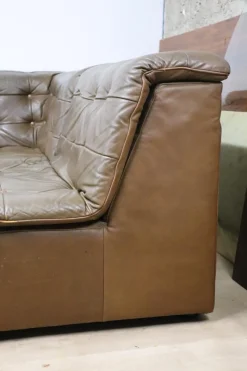 Pamono Vintage Modular Patchwork Leather Sofa, 1970s><noscript><img width=