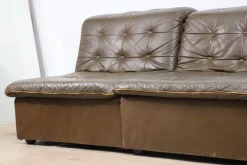 Pamono Vintage Modular Patchwork Leather Sofa, 1970s><noscript><img width=