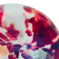 New Pamono Vintage Mottled Glass Vase in Marbled Glass, 1920s
