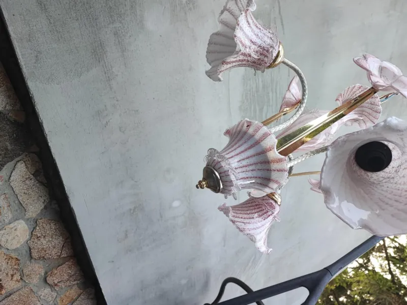 Pamono Vintage Murano Chandelier, 1970s> Ceiling Lights