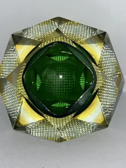 Pamono Vintage Murano Faceted Sommerso Geode Bowl, 1960s><noscript><img width=