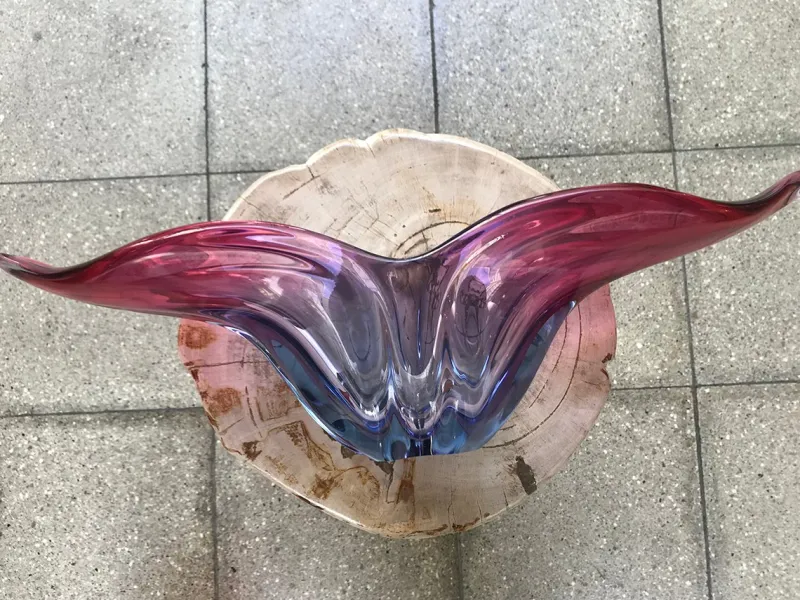 Discount Pamono Vintage Murano Glass Centerpiece, 1970s