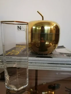 Pamono Vintage Murano Hexagonal Tumbler Glasses attributed to Nason Moretti, Italy, 1970s, Set of 12><noscript><img width=