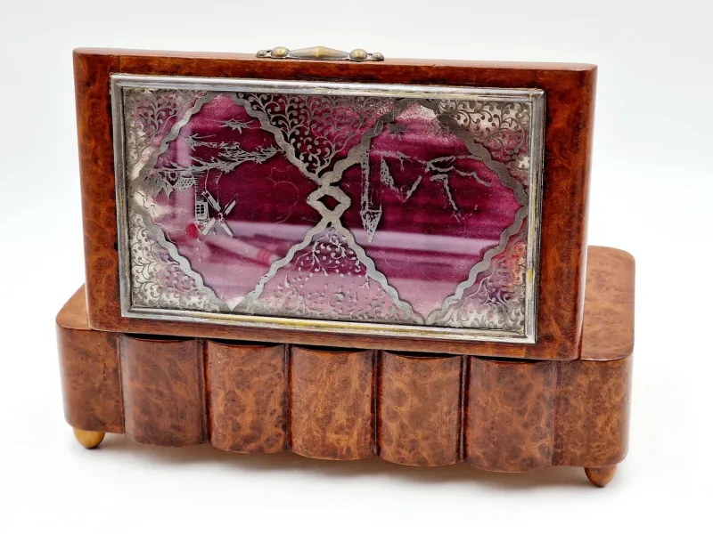Discount Pamono Vintage Music Box, 1940s