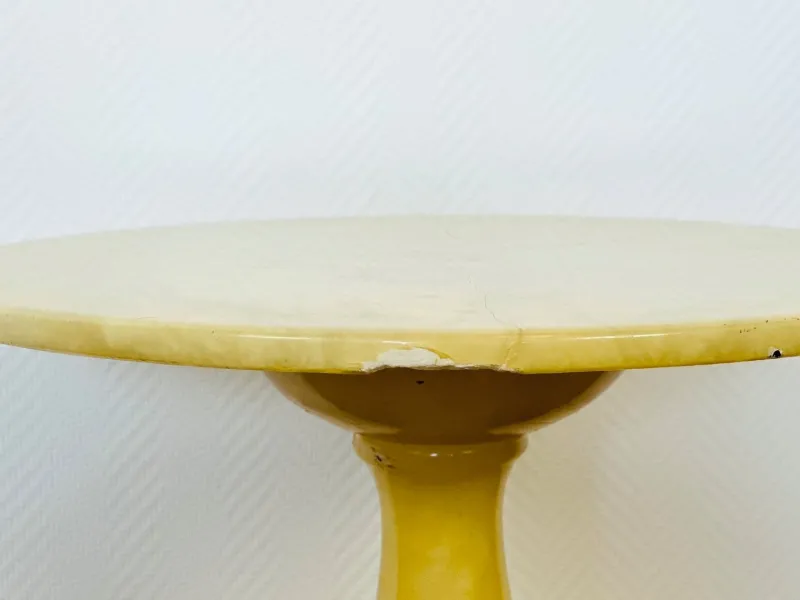Pamono Vintage Natural Onyx Pedestal Table with Sculptural Design, 1960> Console Tables