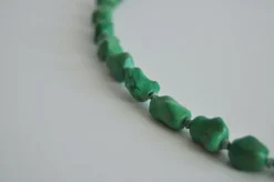 Pamono Vintage Necklace with Genuine Turquoise and Sterling Silver by Erik Poul Fenster, Denmark><noscript><img width=
