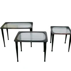 Pamono Vintage Nesting Tables, 1950s, Set of 3> Coffee & Side Tables