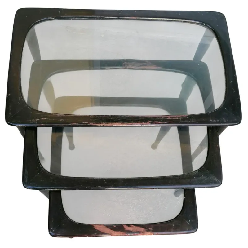 Pamono Vintage Nesting Tables, 1950s, Set of 3> Coffee & Side Tables