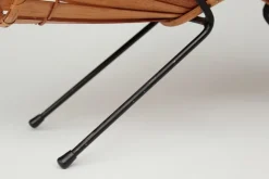 Pamono Vintage Newspaper Rack in Wood and Wire, 1950s><noscript><img width=