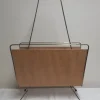 Pamono Vintage Newspaper Stands in Brass, 1970s> Magazine Racks
