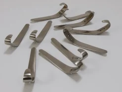 Pamono Vintage Nickel-Plated Brass Wall Hook by Carl Auböck, Austria, 1950s> Racks, Hooks & Valets