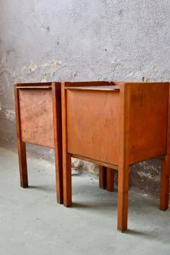 Best Pamono Vintage Nightstands, 1950s, Set of 2