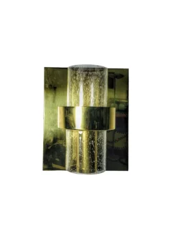 Clearance Pamono Vintage Norwegian Hovik Wall Lamp attributed to Jonas Hidle for Hadeland Glassverk, 1970s