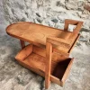 Discount Pamono Vintage Oak Bar Trolley, France, 1950s