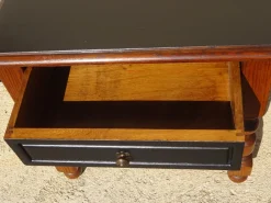 Clearance Pamono Vintage Oak Bedside Table, 1980s