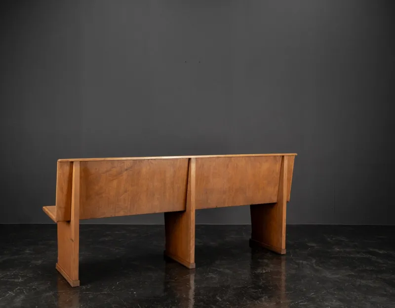 Pamono Vintage Oak Bench, 1960s> Benches