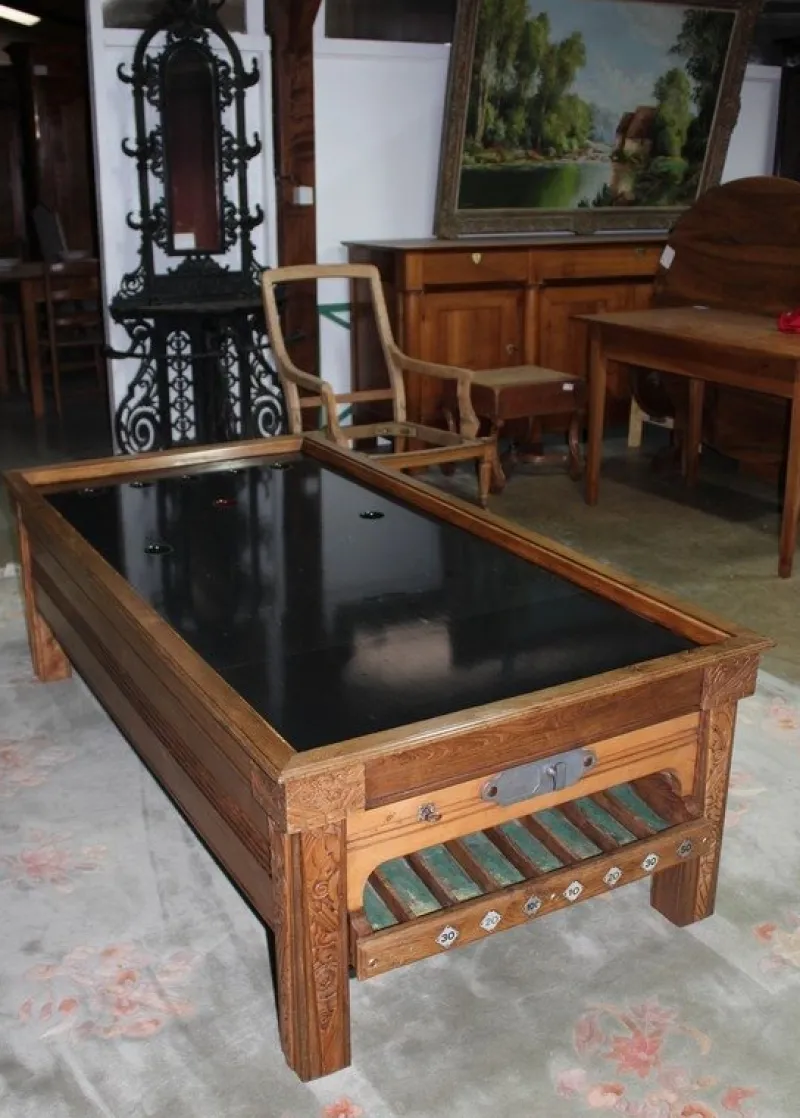 Online Pamono Vintage Oak Billiard Table