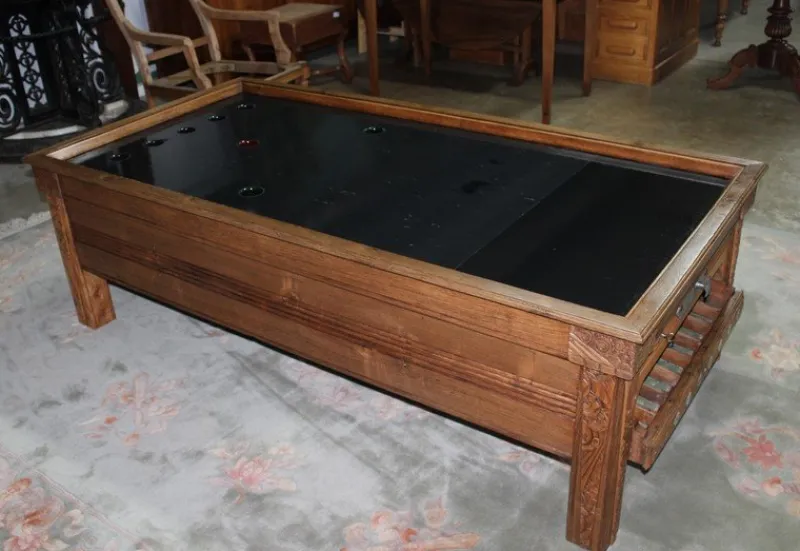 Online Pamono Vintage Oak Billiard Table