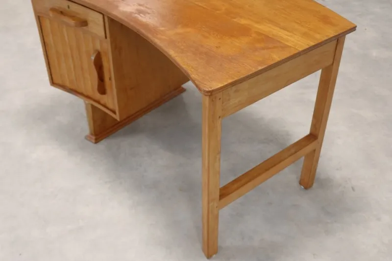 Pamono Vintage Oak Desk, 1950s> Desks