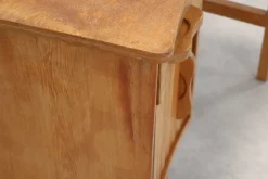Pamono Vintage Oak Desk, 1950s><noscript><img width=