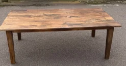 Online Pamono Vintage Oak Dining Table, 1970s
