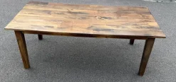 Online Pamono Vintage Oak Dining Table, 1970s